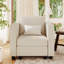 Fauteuil en velours côtelé Vevey-367262854
