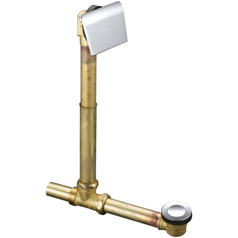 Drain de baignoire Clearflo, Chrome poli