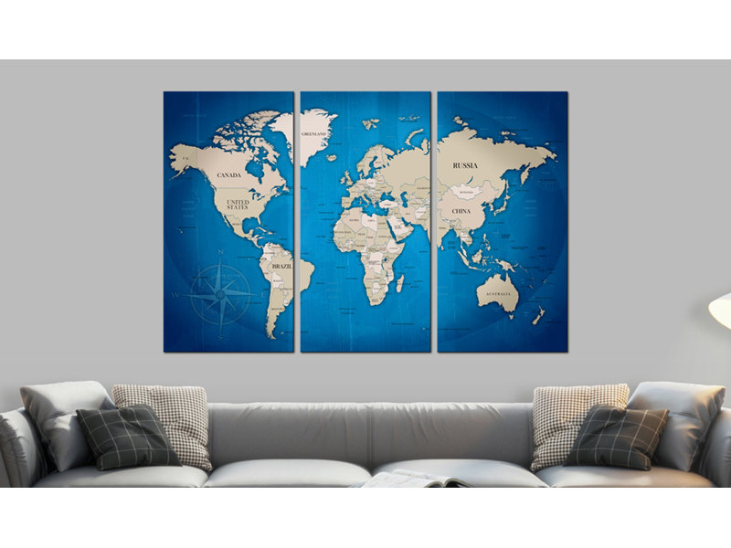 No Frame Print on Canvas, 90 cm H x 60 cm W