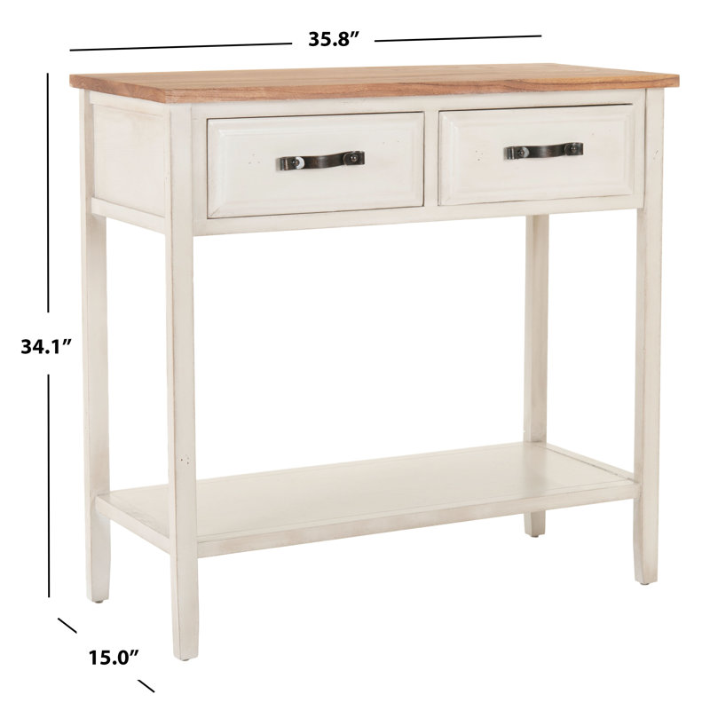 Breakwater Bay Joanna 35.8" Solid Wood Console Table & Reviews | Wayfair