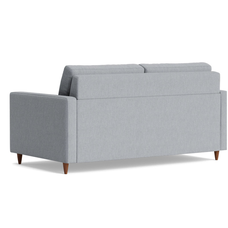 MCM Sofa Bed, Performance Weave - Zinc