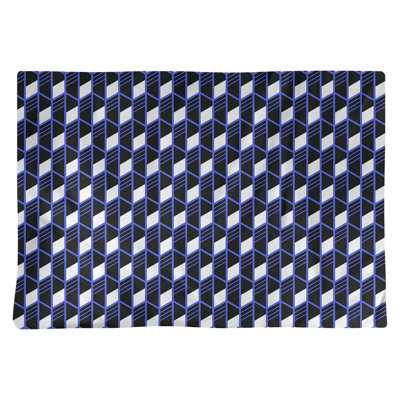 Katelyn Elizabeth Cotton Geometric Rectangle Placemat