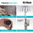 Sellette Pull Down Single Handle Kitchen Faucet-47436834