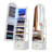 360° Swivel Arched Mirror Jewelry Cabinet-579167830