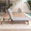 Chaise longue d'extérieur ajustable-132512314