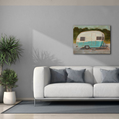  'Retro Camper 1' by Ethan Harper Canvas Wall Art, 34" x 26"