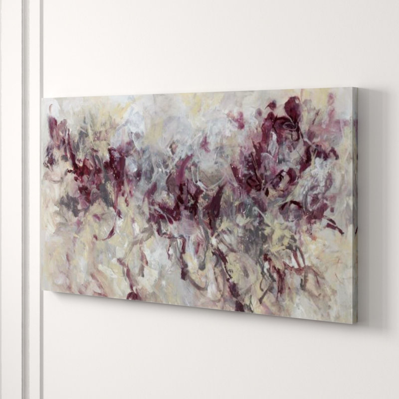 Enchanted Irony Print by Jean Kenna, 30" H x 53" W x 1.5" D, Glass Coat
