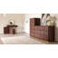 Tabouret d'appoint en bois massif Ireion