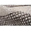 Tapis gris à motif géométrique tissé à plat à la main Laileen-31334802