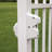 Locking Gravity Latch with Two-Sided Key Entry and Push Button-70104240