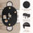 Arched Storage Bookcase, Modern Arch Bookshelf, Round Dining Table, Extendable Dining Table, Arch Cabinet Solution, 5-Tier Adjustable Shelving