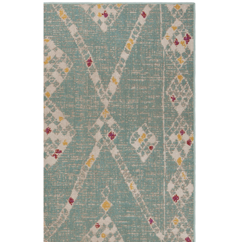 Montage Performance Geometric Indoor/Outdoor Area Rug, Rectangle 5'1" x 7'6"