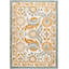 Tapis oriental orange Tishie-563203454