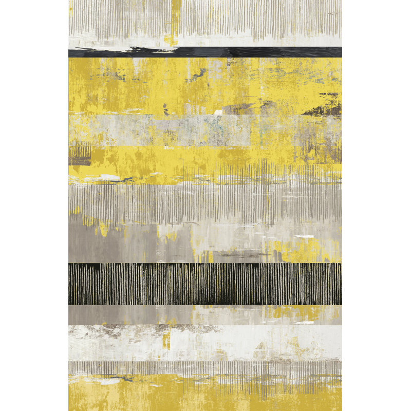Celadon Dreams I Yellow Version - impression sur toile tendue, H 18 po x l 12 po