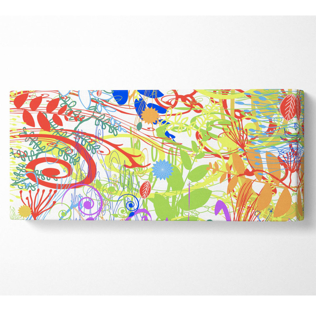 Summer Delight - Panorama-Kunstdrucke auf Leinwand gerollt