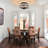 Jashaun 4-light Crystal Flush Mount Ceiling Light-234710512
