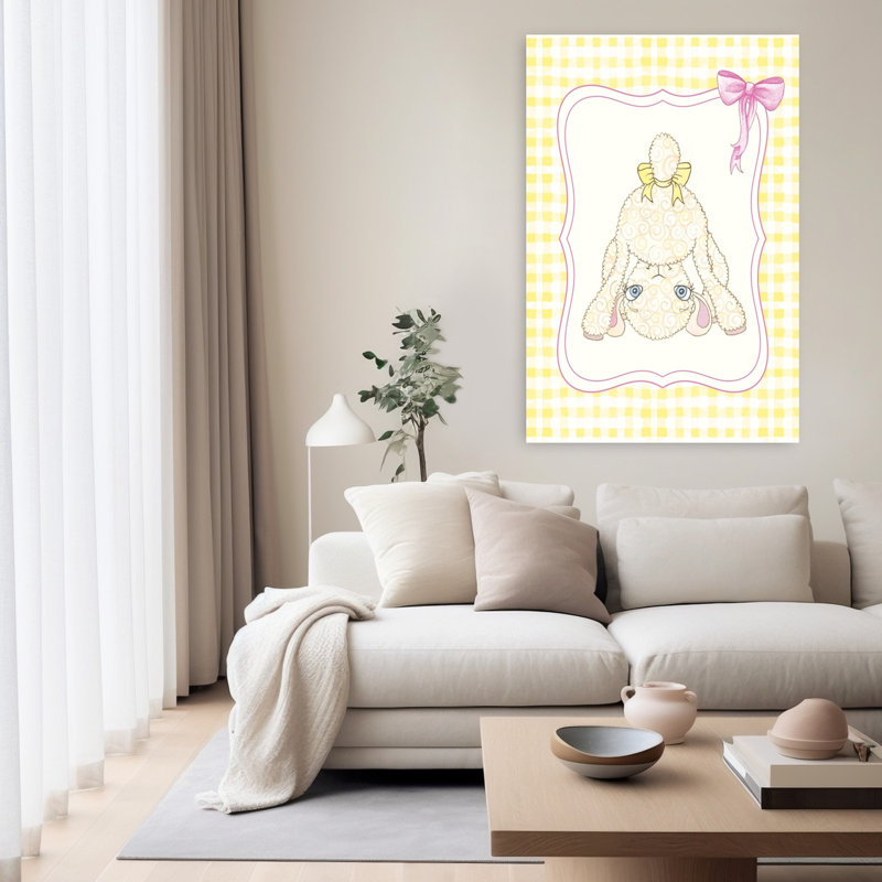 Art contemporain Art contemporain fantaisiste, H 60 po x l 40 po