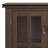 Artisan 30"W Solid Wood Transitional Low Storage Cabinet with Glass Doors and Adjustable Shelves-551185965