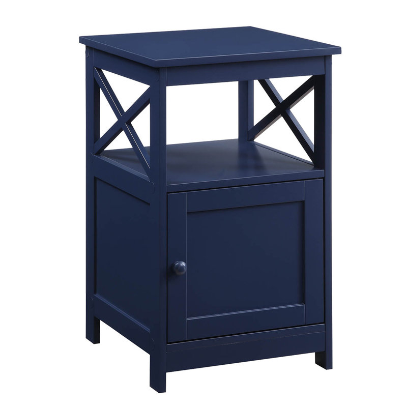 Darek End Table, Cobalt Blue