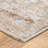 Karastan Via Salaria Woven Polyester Abstract Cream/Beige Area Rug-100076723