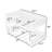 Queen Over Queen Wooden Bunk Bed With Ladder And Slats-119305092