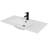 Sharee 36" Wall Mounted Single Bathroom Vanity With Sink Top, Bathroom Sink Faucet, Drain, Floating Cabinet-883274440-883274441