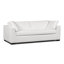 Canapé-lit coulissant en coton blanc Adysin-1152510761