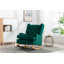 Chaise berçante d'intérieur, fauteuil d'appoint, fauteuil capitonné