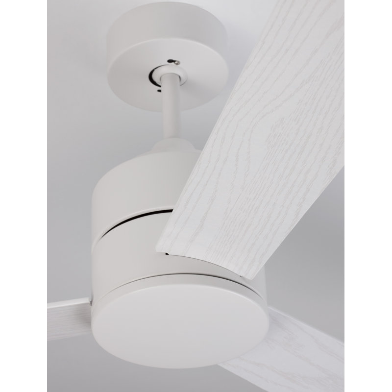 Ceiling Fan with LED Lights, White