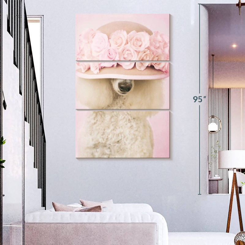 Brampt Riot In Hat I, 74" H x 48" W