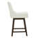 Aleksy Swivel Upholstered Counter Stool with Solid Wood Frame