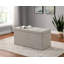 Polyester Upholstered Storage Bench