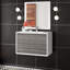 Ensemble de meuble-lavabo mural simple 36 po Trieu-23265342