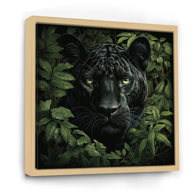 Shadow Panther Camouflage - Animal mural panthère