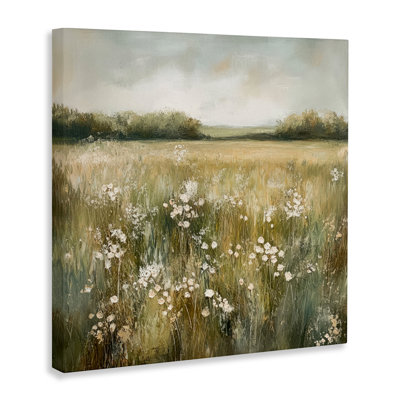 «Neutral Field Of Flowers», conception par Petal Prints Design