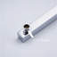 L1LSJ-600A Brushed Gold 600mm 24 Inch Extra-long Square Shower Arm With Flange-105901464