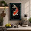 Koi in Shadow Japandi - Wrapped Canvas-1947761779-1947761780