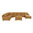 Canapé modulaire de coin avec repose-pieds Aness-86701076