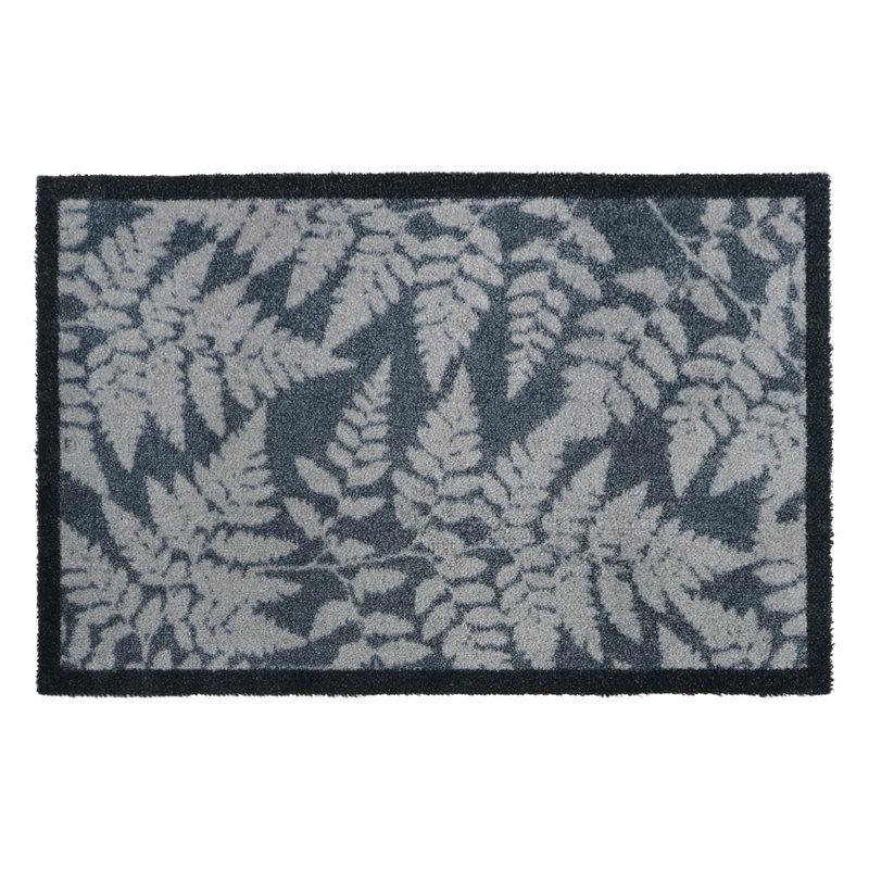 Non-Slip Floral Indoor Doormat, Rectangle 50cm W x 75cm L