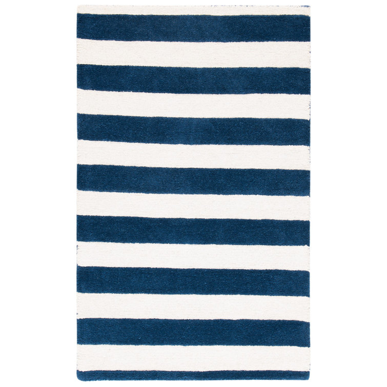 Erol Hand Tufted Wool Striped Rug