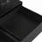 Rectangular LED Lights Coffee Table With 2 Drawers In 47.2"-2094827718-2094827719