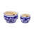 Traditional Ceramic Flower Pots for Home Decor - Decorative Indoor Planter Styling with Floral Design for Patio Outdoor Planters - Set of 2-1426136444-1541148928
