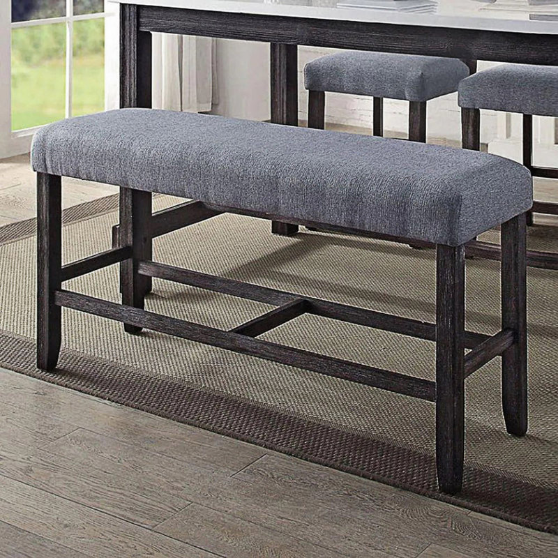 1Pc Counter Height Bench