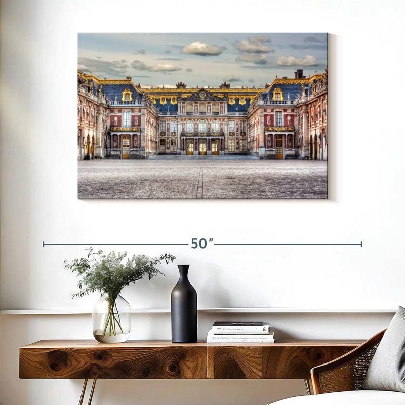 Lilie, château de Versailles, H 26 po x l 39 po