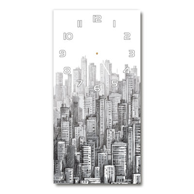 Jaisa Glass Wall Clock