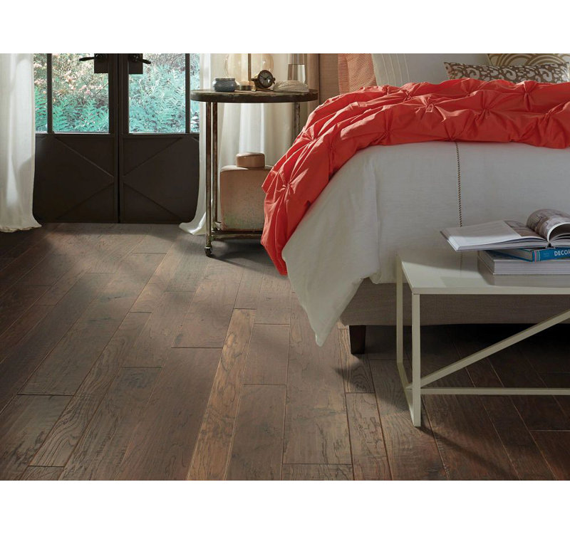 Plancher de bois franc d'ingénierie Paso Fino Hickory, Comté