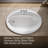 Sunward 60" x 42" Undermount Whirlpool Bathtub-13240017-89288018