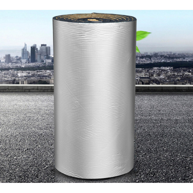Panneaux muraux auto-adhésifs en aluminium et caoutchouc, H 118 po x l 40 po