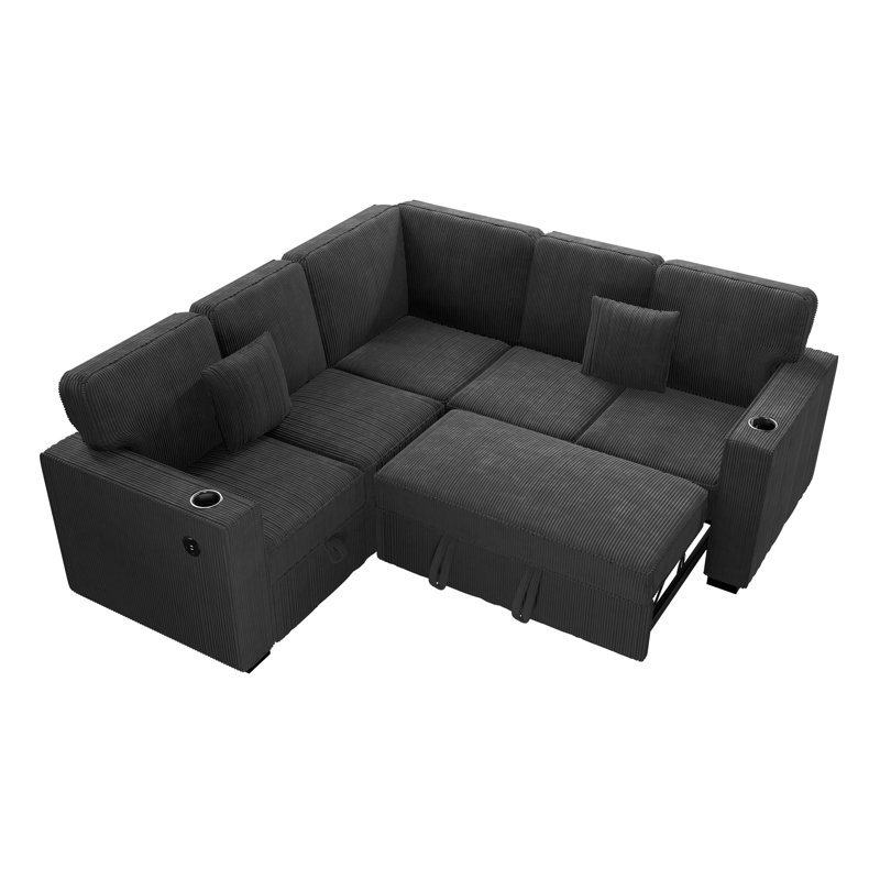 3-Piece Convertible Sectional