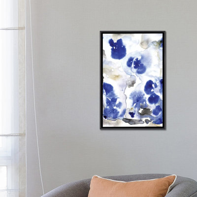" Blue Pansies I " by Timothy O' Toole